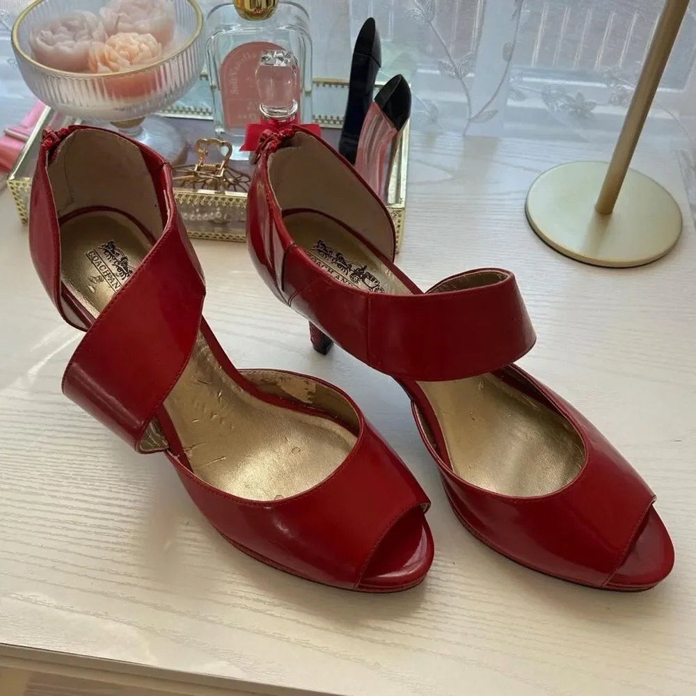 Coach Women's Red Pumps